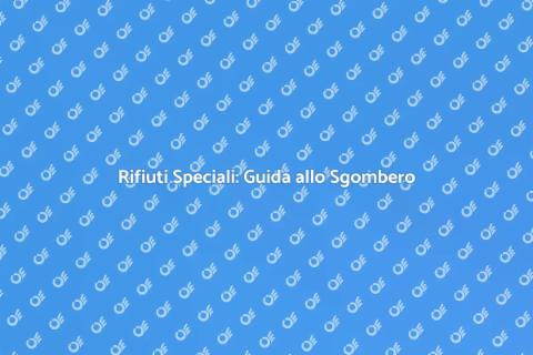Smaltimento Rifiuti Speciali Sgombero