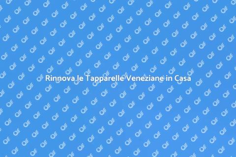 Sostituire le Tapparelle Veneziane