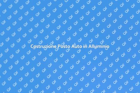 Posto Auto in Alluminio: Sicurezza