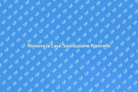 Sostituire le Piastrelle di Casa