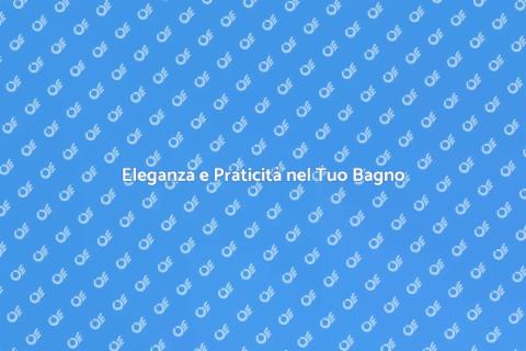 Lavabo Bagno con Piano d'Appoggio