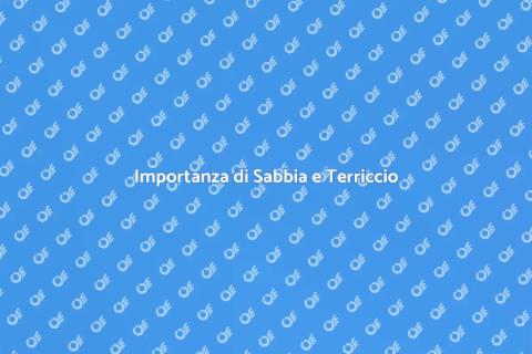 Sporco di Riempimento: Sabia e Terriccio