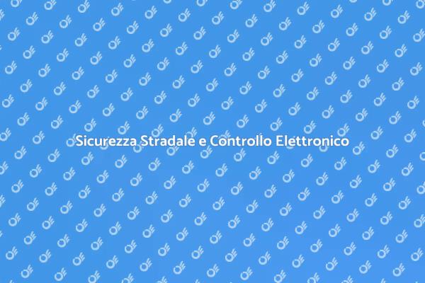Sicurezza alla Guida: Controllo Elettronico