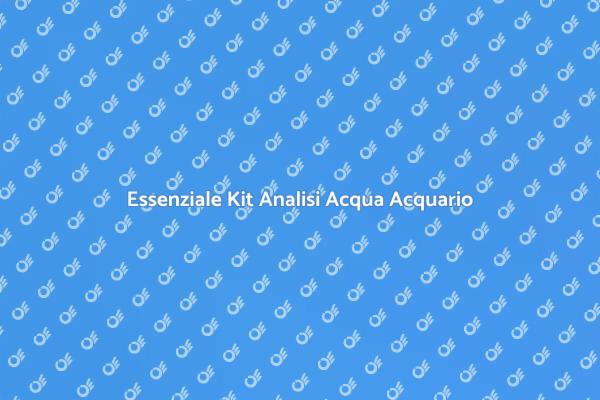 Importanza del Kit per Acquario