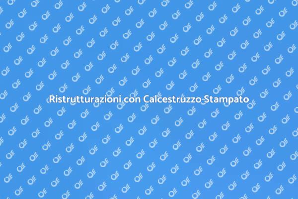Calcestruzzo Stampato: Innovazione e Stile