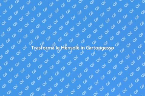 Rifinire Mensole in Cartongesso