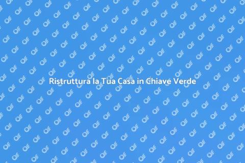 Consulenza Sostenibilità Ambientale