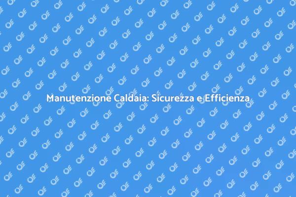 Caldaia a Combustibile: Manutenzione Essenziale