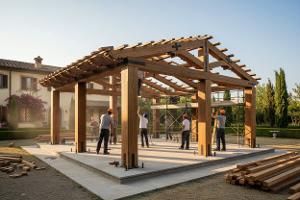 costruire un porticato: Da €1,430