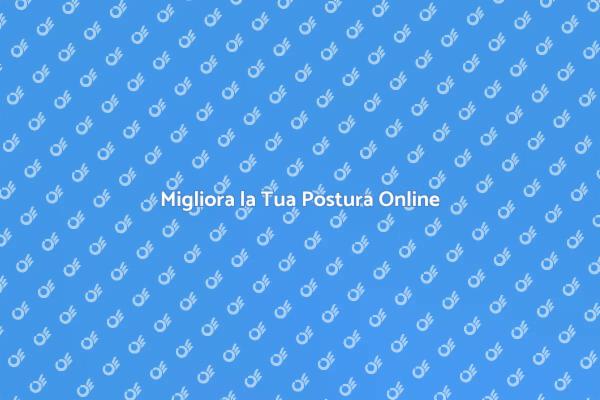 Consulenza Posturale: Salute e Benessere
