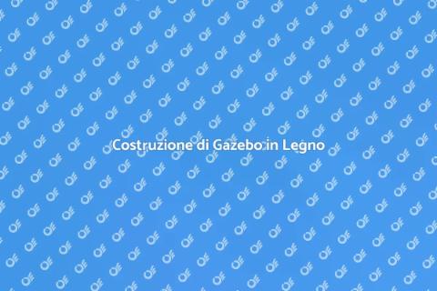 Gazebo in Legno: Comfort e Stile