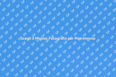 Fotografo Esperto per Matrimonio