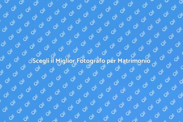 Cattura le Emozioni del Tuo Matrimonio