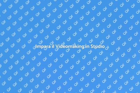 Corso di Videomaking in Studio