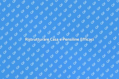 Ristrutturazione Casa e Pensiline