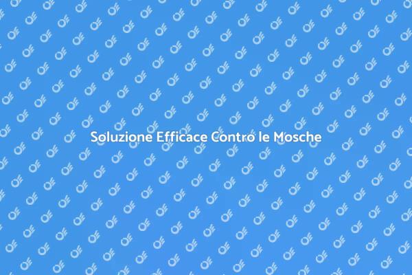 Liberati delle Mosche Oggi Stesso!