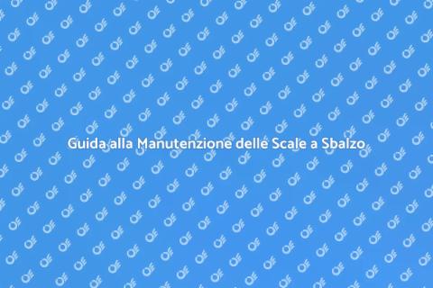Manutenzione Scale a Sbalzo in Metallo