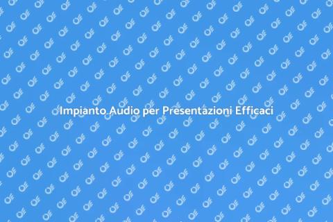 Noleggiare Impianto Audio per Eventi