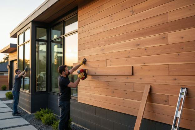 Quanto costa installare rivestimenti in cedro?