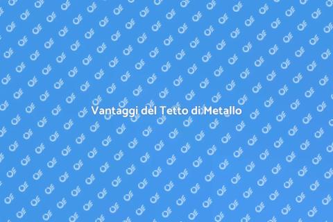 Dipingere Tetto di Metallo: Guida