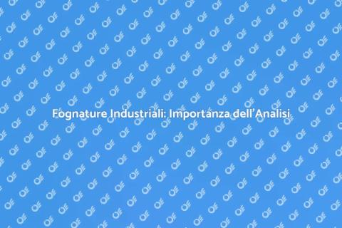 Analisi Fognature Industriali Essenziale