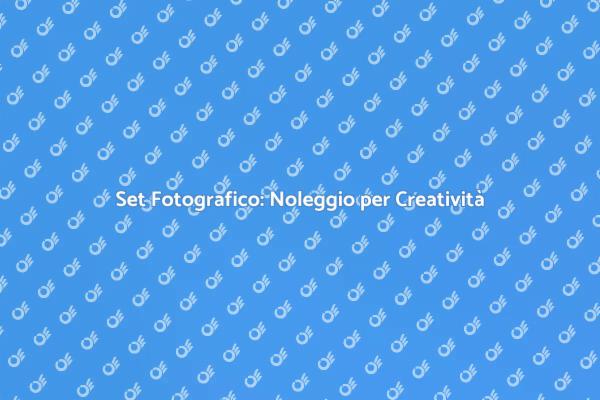 Trasforma il Tuo Evento con un Set Fotografico