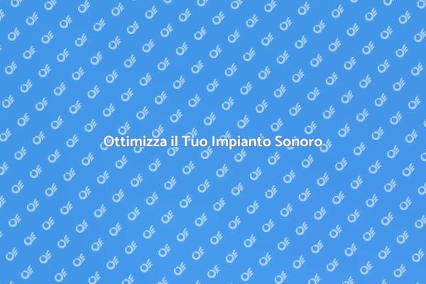 Rendi Unico il Tuo Spazio Sonoro