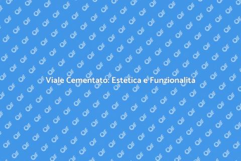 Cementare un Viale: Guida Pratica