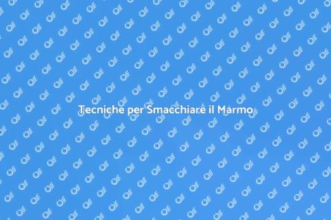 Smacchiare il Marmo: Protezione Duratura