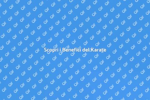 Magia di Una Lezione di Karate