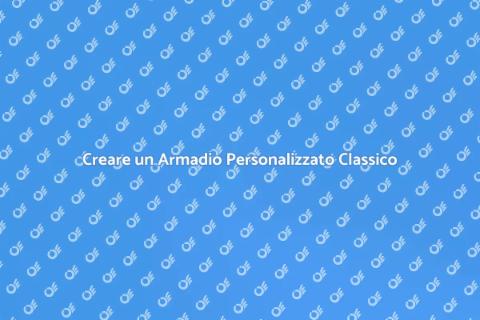 Armadio Su Misura Classico per Casa