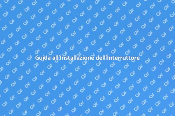 Come Installare un Interruttore Temporizzato
