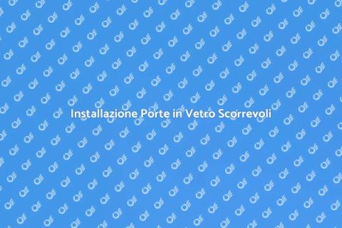 Porte in Vetro Scorrevoli: Eleganza