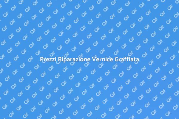 Costo della Riparazione della Vernice