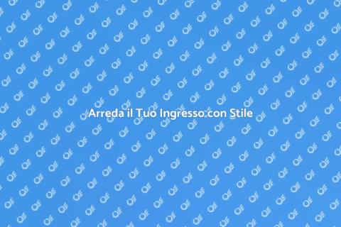 Mobile con Specchio per Ingresso