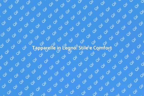 Tapparelle in Legno: Eleganza e Funzionalità