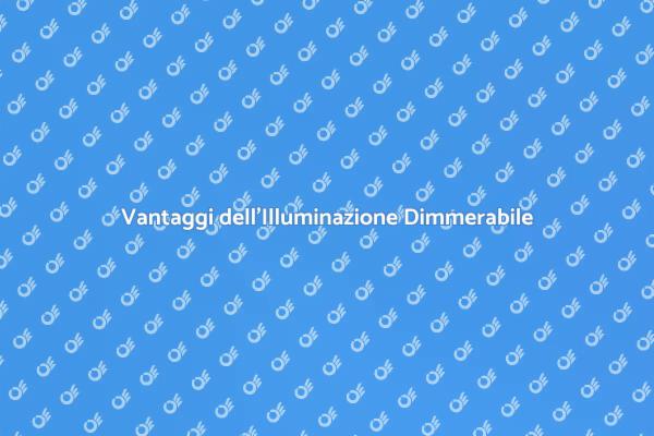 Illumina la tua casa con dimmer