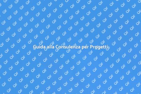 Consulenza per la Costituzione Progetti