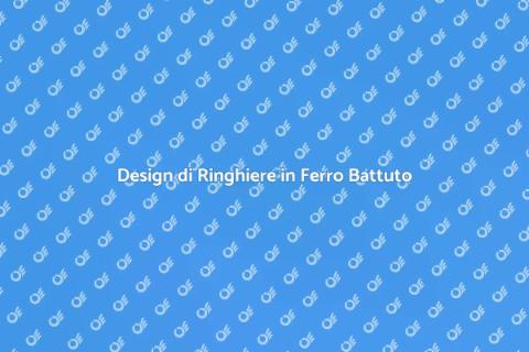Ringhiere in Ferro Battuto Moderne