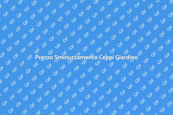 Sminuzzamento Ceppi: Costi e Vantaggi