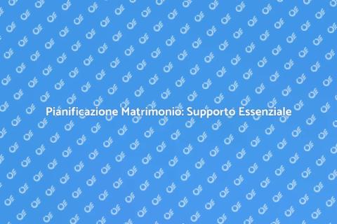 Supporto Nuziale: Pianificazione Facile