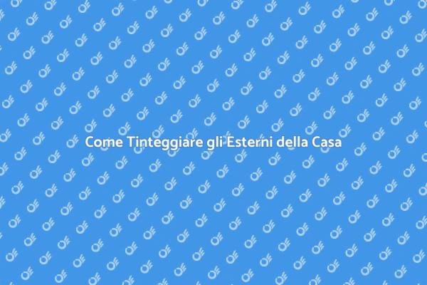Rinnova gli Esterni della Tua Casa