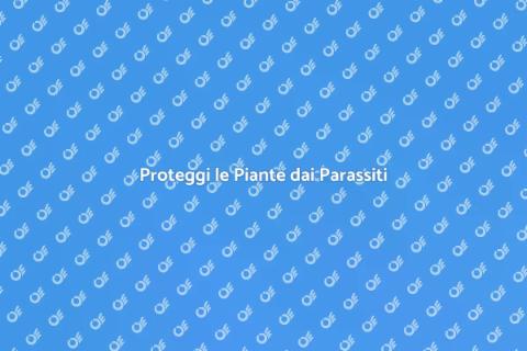 Disinfestare le Piante dai Parassiti