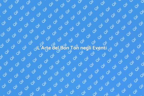 Esperto di Bon Ton per Eventi Sociali