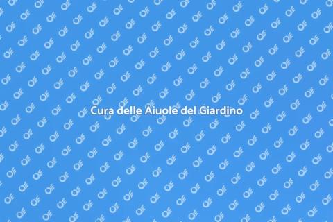 Manutenzione Aiuole Giardino