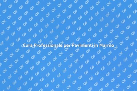 Detergente Professionale per Marmo
