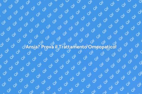 Trattamento Omeopatico per Ansia