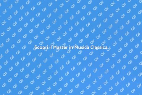 Master in Repertorio Musicale Classico
