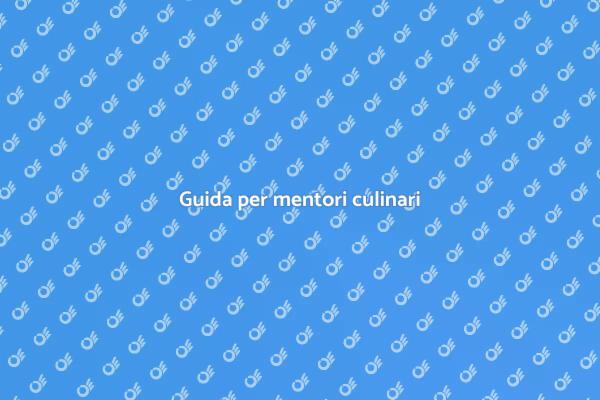 Ispirare altri nella cucina