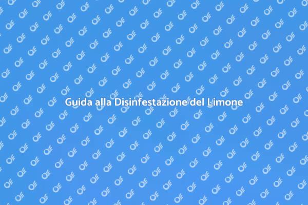 Proteggi i Tuoi Limoni dai Parassiti